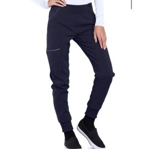 Navy Infinity jogger scrubs